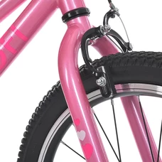 Детский велосипед 20д. MB 2007-3 розовый, подножка фото 37