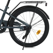 Детский велосипед 20д. Prof1 Brave MB 20023-1 хаки-белый, фонарь, багажник, подножка фото 41