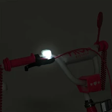 Детский велосипед Prof1 20д. MB 20041-1 Princess, фонарик, багажник, персиково-белый фото 63