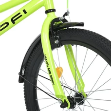 Детский велосипед Prof1 20д. MB 20013-1 Prime, салатовый, фонарик, багажник фото 37
