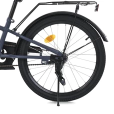 Детский велосипед Prof1 20д. MB 20014-1 Prime, серый, фонарик, багажник фото 54