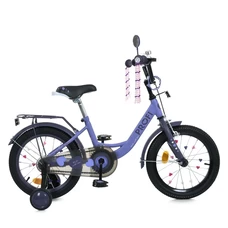 Детский велосипед 18д. MB 18043-1 Princess, сиреневый, фонарик, багажник фото 14