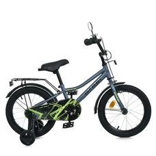 Детский велосипед Prof1 18д. MB 18014-1 Prime, серый, фонарик, зеркало, звонок фото 14