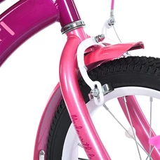 Детский велосипед Prof1 16д. MB 16052-1 Wave для девочки, зеркало, фонарик, фиолетовый фото 37