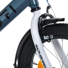 Детский велосипед 16д. Prof1 Brave MB 16023-1 с фонариком, хаки-белый фото 37