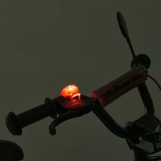 Детский велосипед Prof1 14д. MB 14021 Brave красно-белый, фонарик, багажник фото 63