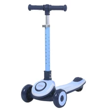 Детский самокат JR3-171-V фиолетовый Maxi-big с подсветкой