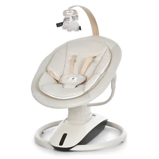 Убаюкивающий центр - шезлонг 9311 белый 2 в 1 наклон спинки регулируется