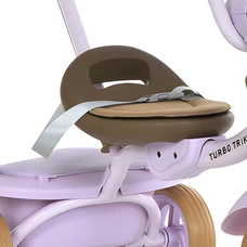 Трехколесный велосипед Turbo Trike MT 1037-1 Beige бежевый с ручкой фото 41