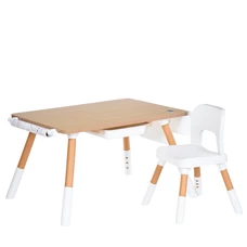 Детский столик Bambi M 6319-13 со стульчиком отделка под дерево