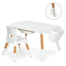 Детский столик Bambi M 6319-13 со стульчиком отделка под дерево фото 14