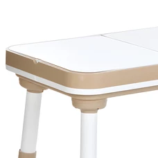Детский столик Bambi M 6320-13 бежевый со стульчиком съемная столешница фото 14