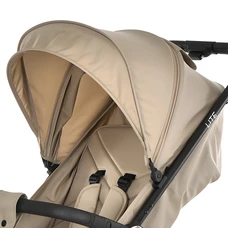 Прогулочная коляска Bambi Lite M 6317 Dark Gray темно-серая книжка фото 14