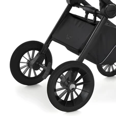 Универсальная коляска El Camino Era ME 1100-2 Medium Gray серая с дождевиком фото 37