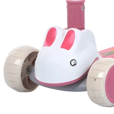 Детский самокат iTrike Maxi-big JR3-179-G серый светятся колеса фото 37