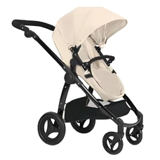 Коляска для куклы 2 в 1 Carrello Ultra 9696 Cream кремовая с сумочкой фото 14