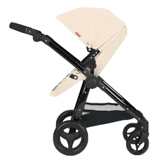 Коляска для куклы 2 в 1 Carrello Ultra 9696 Cream кремовая с сумочкой фото 21