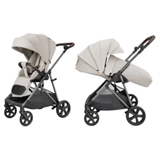 Прогулочная коляска Carrello Costa CRL-5534 Cloud Grey светло-серая с реверсивным блоком фото 21