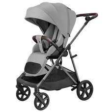 Прогулочная коляска Carrello Costa CRL-5534 Platinum Grey серая с реверсивным блоком