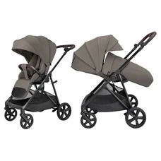 Прогулочная коляска Carrello Costa CRL-5534 Feather Beige серо-бежевая с реверсивным блоком фото 21
