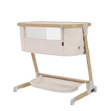 Детская кроватка Carrello Prima CRL-16504 Honey Beige бежевая с функцией укачивания