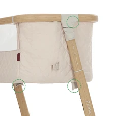 Детская кроватка Carrello Prima CRL-16504 Honey Beige бежевая с функцией укачивания фото 11