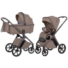 Универсальная коляска 2 в 1 Carrello Vector CRL-6552 Cashmere Beige коричневая фото 21