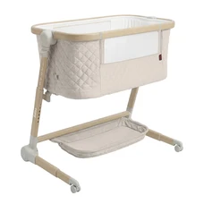 Детская приставная кроватка Carrello Salsa CRL-16507 Cremio Beige бежевая фото 14