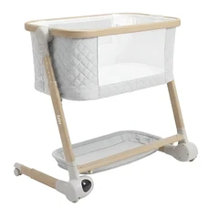 Детская приставная кроватка Carrello Salsa CRL-16507 Velora Grey серая
