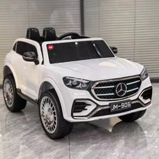 Детский электромобиль M 6355EBLR-1 белый Mercedes с мягким сиденьем
