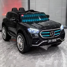 Детский электромобиль M 6355EBLRS-2 черный Mercedes с мягким сиденьем фото 14