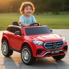 Детский электромобиль M 6355EBLRS-3 красный Mercedes с мягким сиденьем фото 14