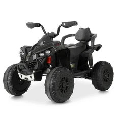 Детский квадроцикл M 6381EBLR-2 черный с пультом управления фото 37