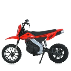 Детский кроссовый мотоцикл M 6076AL-3 красный Kawasaki с мотором 350W фото 21