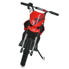 Детский кроссовый мотоцикл M 6076AL-3 красный Kawasaki с мотором 350W фото 37
