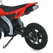 Детский кроссовый мотоцикл M 6076AL-3 красный Kawasaki с мотором 350W фото 92