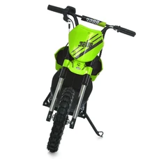 Детский кроссовый мотоцикл M 6076AL-5 зеленый Kawasaki с мотором 350W фото 14