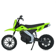 Детский кроссовый мотоцикл M 6076AL-5 зеленый Kawasaki с мотором 350W фото 37