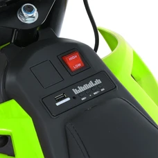 Детский кроссовый мотоцикл M 6076AL-5 зеленый Kawasaki с мотором 350W фото 71