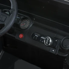 Двухместный детский электромобиль джип M 6065EBLR-2 черный с двумя моторами по 200W фото 92