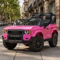 Двухместный детский электромобиль M 6280EBLR-8 розовый Toyota с пультом управления