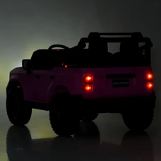 Двухместный детский электромобиль M 6280EBLR-8 розовый Toyota с пультом управления фото 11