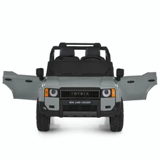 Двухместный детский электромобиль M 6280EBLR-11 серый Toyota с пультом управления фото 14