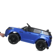 Детский электромобиль M 4846EBLRS-4 синий Land Rover в автопокраске фото 86