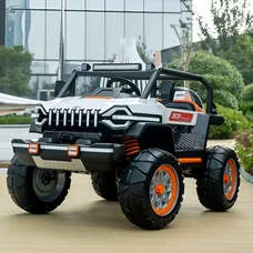 Детский электромобиль джип M 5824EBLR-1(24V) белый четыре мотора