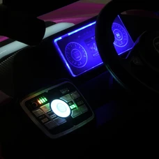 Детский электромобиль джип M 5824EBLRS-8(24V) розовый четыре мотора фото 86