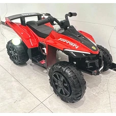 Детский квадроцикл M 6378EL-3 красный с мягким сиденьем фото 14
