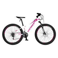 Велосипед Prof1 Balance 24 д. BL-2404 бело-розовый с 21 скоростью