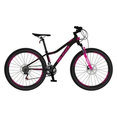 Велосипед Prof1 Delicate 24 д. DL-2403 черно-розовый