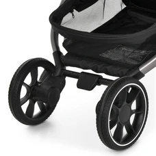 Прогулочная коляска El Camino Roove ME 1230 Black черная с чехлом на ножки фото 16